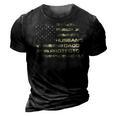 Mens Husband Daddy Protector Hero Fathers Day Flag Gift V2 3D Print Casual Tshirt Brown
