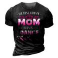 Womens Best Kind Of Mom Raises A Dance Teacher Floral Mothers Day 3D Print Casual Tshirt Brown