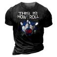 10Th Birthday Bowling Boys Funny Bday Party 3D Print Casual Tshirt Vintage Black