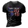 4Th Of July Birthday Gifts Funny Bday Born On 4Th Of July 3D Print Casual Tshirt Vintage Black