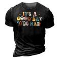 Back To School Its A Good Day To Do Math Teachers Groovy  3D Print Casual Tshirt Vintage Black