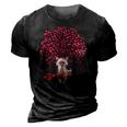 Chinese Crested Dog Lover Chinese Crested Valentine&8217S Day 3D Print Casual Tshirt Vintage Black