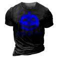 Cool Trick Or Treat Blue Autism Awareness Pumpkin Halloween 3D Print Casual Tshirt Vintage Black