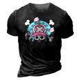 Doctor Reindeer Chop Cotton Candy Pirate Flag Jolly Roger 3D Print Casual Tshirt Vintage Black