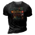Fall Leaves Are Falling Autumn Is Falling 3D Print Casual Tshirt Vintage Black