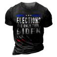 Funny Anti Biden Elections The Only Thing Biden Knows How To Fix 3D Print Casual Tshirt Vintage Black