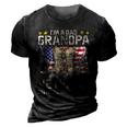 Grandpa Shirts For Men Fathers Day Im A Dad Grandpa Veteran Graphic Design Printed Casual Daily Basic 3D Print Casual Tshirt Vintage Black