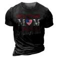 Military Mom I Raised My Hero America Gift American Armed Forces Gift 3D Print Casual Tshirt Vintage Black