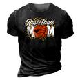Mothers Day Gift Basketball Mom  Mom Game Day Outfit  3D Print Casual Tshirt Vintage Black