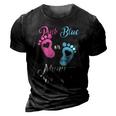 Pink Or Blue Mummy Loves You Gift 3D Print Casual Tshirt Vintage Black