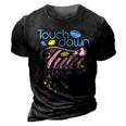 Pink Or Blue Touchdown Or Tutu We Love You Gender Reveal Gift 3D Print Casual Tshirt Vintage Black