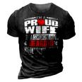 Proud Wife Of A Hot Bearded Chubby Guy 3D Print Casual Tshirt Vintage Black