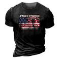 Stars Stripes Reproductive Rights Fourth Of July My Body My Choice Uterus Gift 3D Print Casual Tshirt Vintage Black