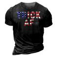 Thick Af Funny Cute Workout Fitness Gym Distressed Grunge  3D Print Casual Tshirt Vintage Black