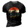 Turntable Beatmaker Edm Techno Dj Disc Retro Vintage Sunset Gift 3D Print Casual Tshirt Vintage Black