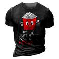 Womens Cool Just A Girl Who Loves Popcorn Girls Popcorn Lovers  3D Print Casual Tshirt Vintage Black