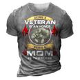 Being A Mom Is A Priceless 3D Print Casual Tshirt Grey