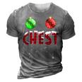 Chest Nuts Christmas T Matching Couple Chestnuts V2 3D Print Casual Tshirt Grey