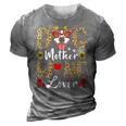 Dog Mother Wine Lover Shirt Dog Mom Wine Mothers Day Gifts 3D Print Casual Tshirt Grey