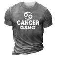 Funny Astrology June And July Birthday Cancer Zodiac Sign 3D Print Casual Tshirt Grey