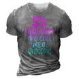 Funny Roll Me In Fairy Dust And Call Me A Unicorn Vintage 3D Print Casual Tshirt Grey