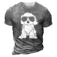 Great Gift For Christmas Very Cool Cavapoo 3D Print Casual Tshirt Grey