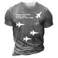 Military Missing Man Formation Gift 3D Print Casual Tshirt Grey