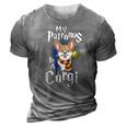 My Patronus Is Corgi Corgi Gifts For Corgi Lovers Corgis 3D Print Casual Tshirt Grey