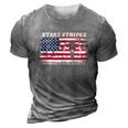 Stars Stripes Reproductive Rights Fourth Of July My Body My Choice Uterus Gift 3D Print Casual Tshirt Grey