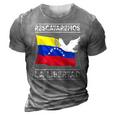 Venezuela Freedom Democracy Guaido La Libertad 3D Print Casual Tshirt Grey