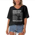 Cornish Pasties Nutrition Facts Funny Women's Bat Sleeves V-Neck Blouse