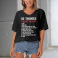 10 Things I Want In My Life Cars More Cars Car Women's Bat Sleeves V-Neck Blouse