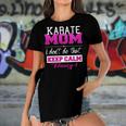 Funny Karate Mom Best Mother Women's Short Sleeves T-shirt With Hem Split
