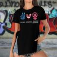 Stars Stripes & Equal Rights 4Th Of July Reproductive Rights Women's Short Sleeves T-shirt With Hem Split