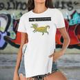 Step Momasaurus For Stepmothers Dinosaur Women's Short Sleeves T-shirt With Hem Split
