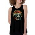 Awesome Since April 1943 Vintage 80Th Birthday For Women's Loose Tank Top