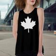 Canadian Flag Maple Leaf Canada Day Women's Loose Tank Top
