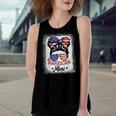 Funny All American Mini Patriotic July 4Th Daughter Women's Loose Fit Open Back Split Tank Top