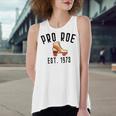 Womens Pro Roe 1973 70S 1970S Rights Vintage Retro Skater Skating Women's Loose Fit Open Back Split Tank Top