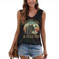 Cowboy Boots Hat Sad Country Songs & Cold Beer Music Lover Women's V-neck Casual Sleeveless Tank Top Cowboy Boots Hat Sad Country Songs & Cold Beer Music Lover Women's V-neck Casual Sleeveless Tank Top
