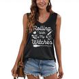 Halloween Baker Cooking Witch Rolling With My Witches Women's Vneck Tank Top