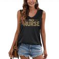 Pacu Nurse Crew Cute Post Anesthesia Care Unit Pacu Nurse V2 Women's V-neck Casual Sleeveless Tank Top