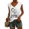 Defend Roe V Wade Pro Abortion Rights Pro Choice Feminist Women's Vneck Tank Top