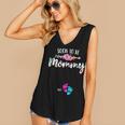 2022 Soon To Be Mommy Est 2022 Floral New Mom Mothers Day Women's V-neck Casual Sleeveless Tank Top