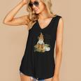 Fall Gnomes Oh My Gourd I Love Fall Women's V-neck Casual Sleeveless Tank Top