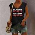 My Favorite Goalie Calls Me Grandma Soccer Hockey Lacrosse Women's V-neck Tank Top My Favorite Goalie Calls Me Grandma Soccer Hockey Lacrosse Women's V-neck Tank Top