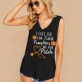 I Care For The Cutest Pumpkins In The Patch Nurse Fall Vibes Women's V-neck Casual Sleeveless Tank Top