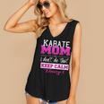 Karate Mom Best Mother Women's V-neck Tank Top
