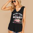 My New Name Is Mommy Est 2022 New Mom Expecting Parents Women's V-neck Casual Sleeveless Tank Top