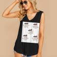 Womens As Per My Last Email Women's V-neck Casual Sleeveless Tank Top